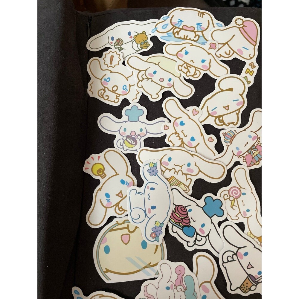 Cinnamon roll Vinyl Cartoon sticker bundle